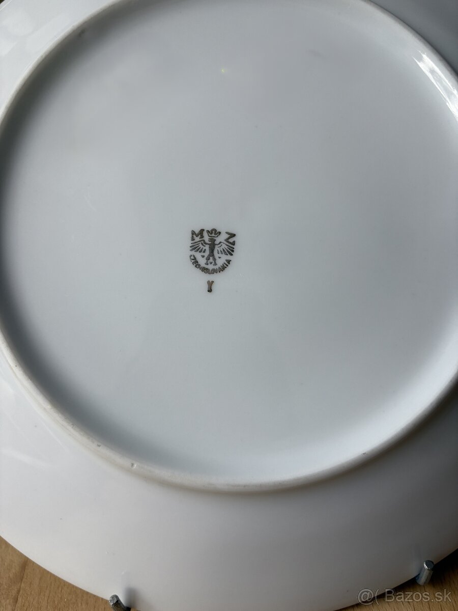 Porcélanový dekoratívny tanier Stará Role MZ - 4