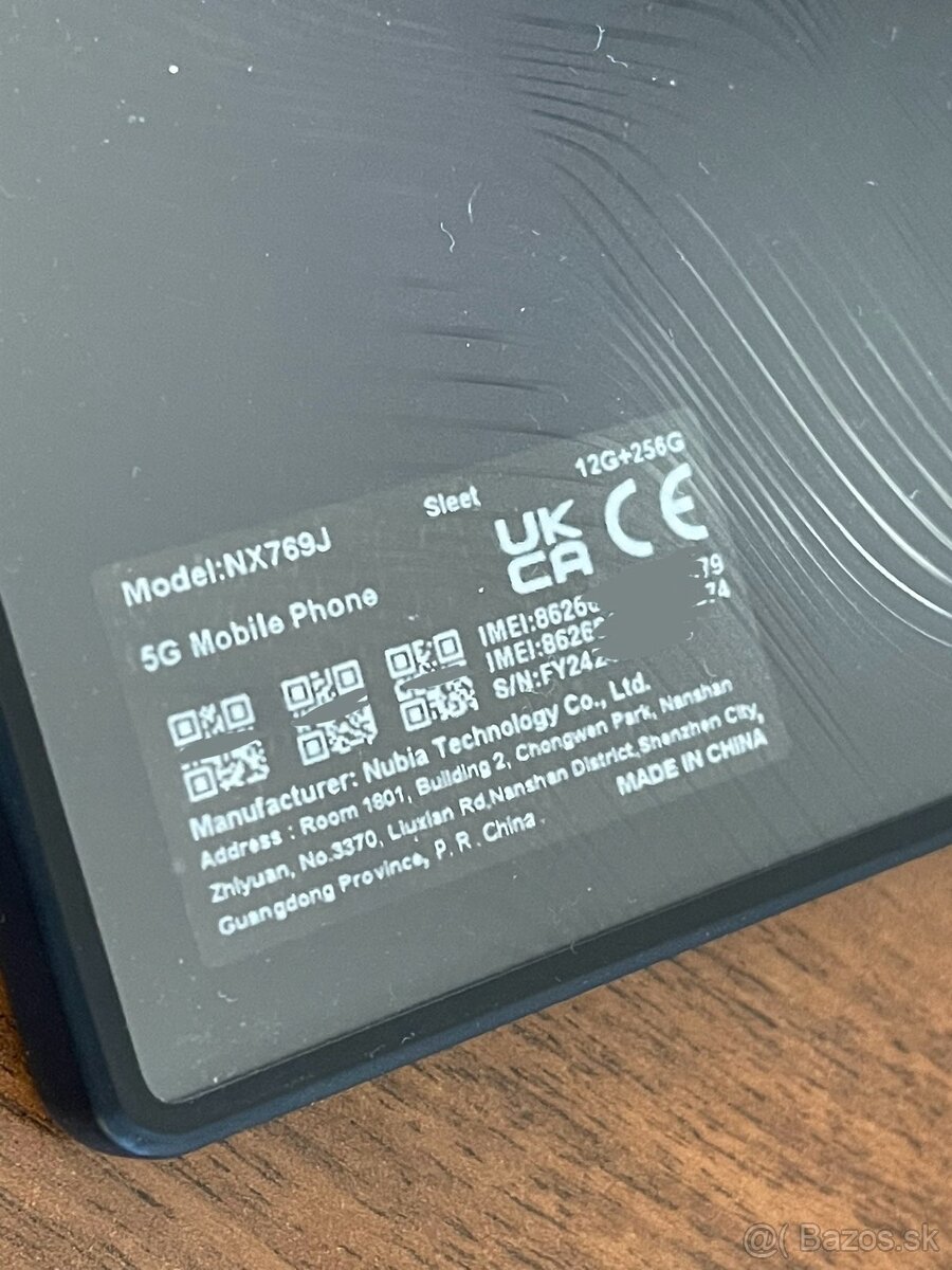 Red Magic 9S Pro – 12GB/256GB, čierny - 4