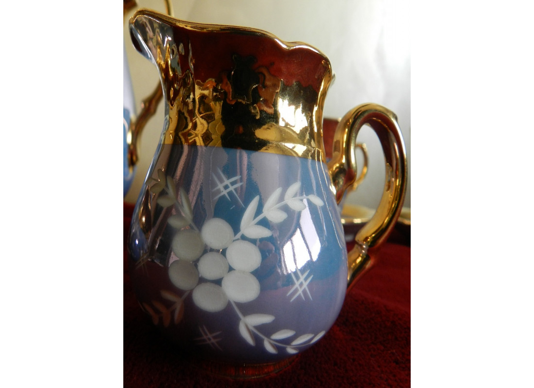 Čajová súprava Neznačená Čechy 1.pol. 20 st - 4