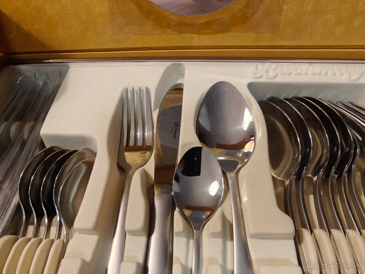 Bachmayer S.L.G. Milano 24ks príborový set nový - 4
