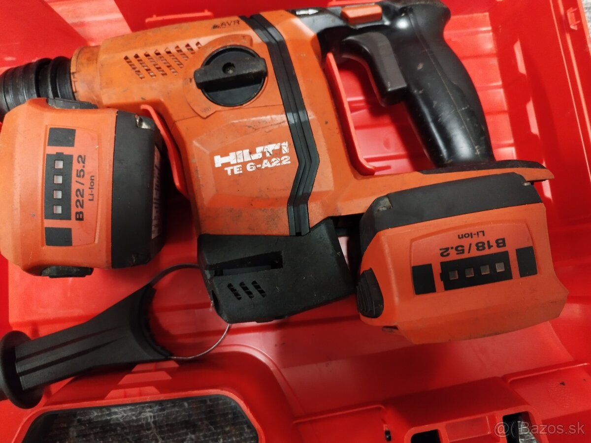 Hilti TE 6-A22 aku kombi kladivo sds plus - 4