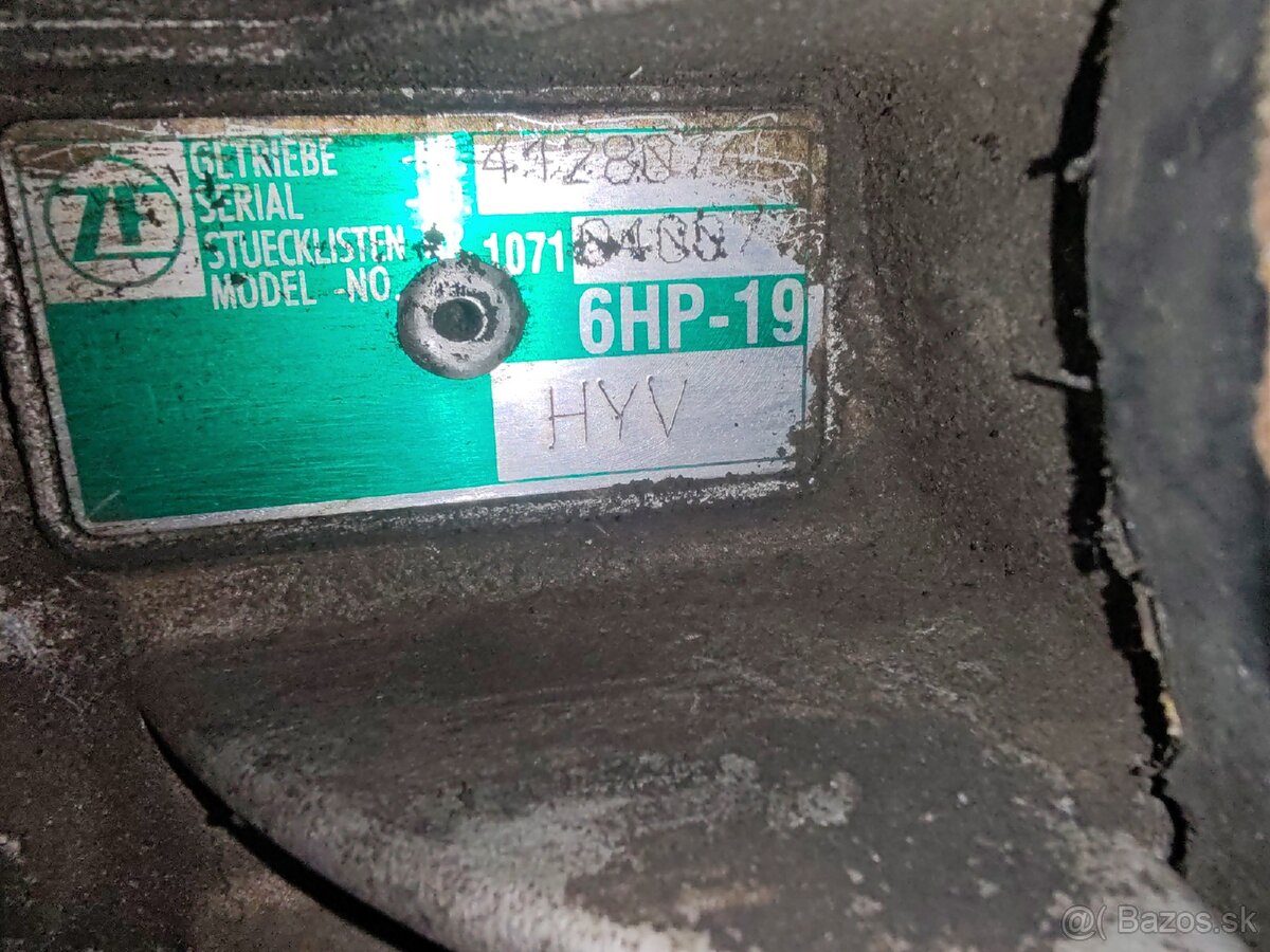 Automatická prevodovka 3.0 TDi 165KW HYV - 4