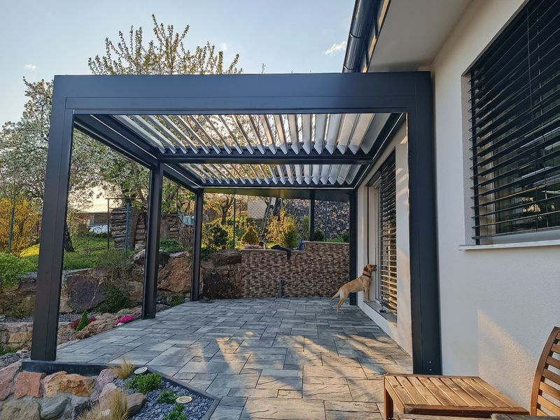 Bioklimaticka pergola 6x3m - 4