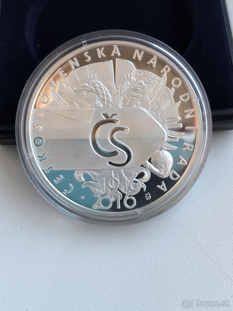 500 Korún 1916-2016 Československo - striebro - PROOF - 4