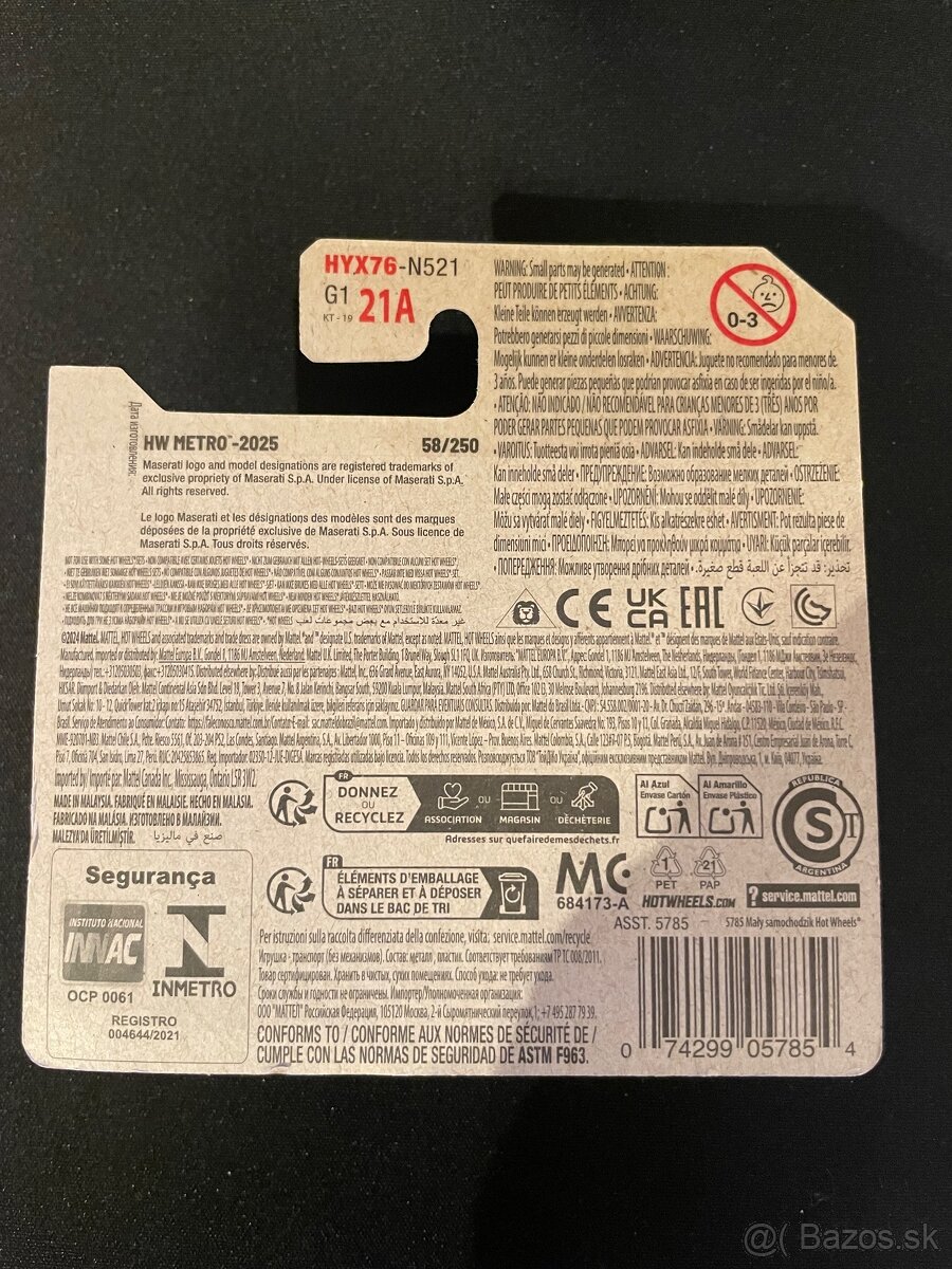 HotWheels Maserati Shamal - 4