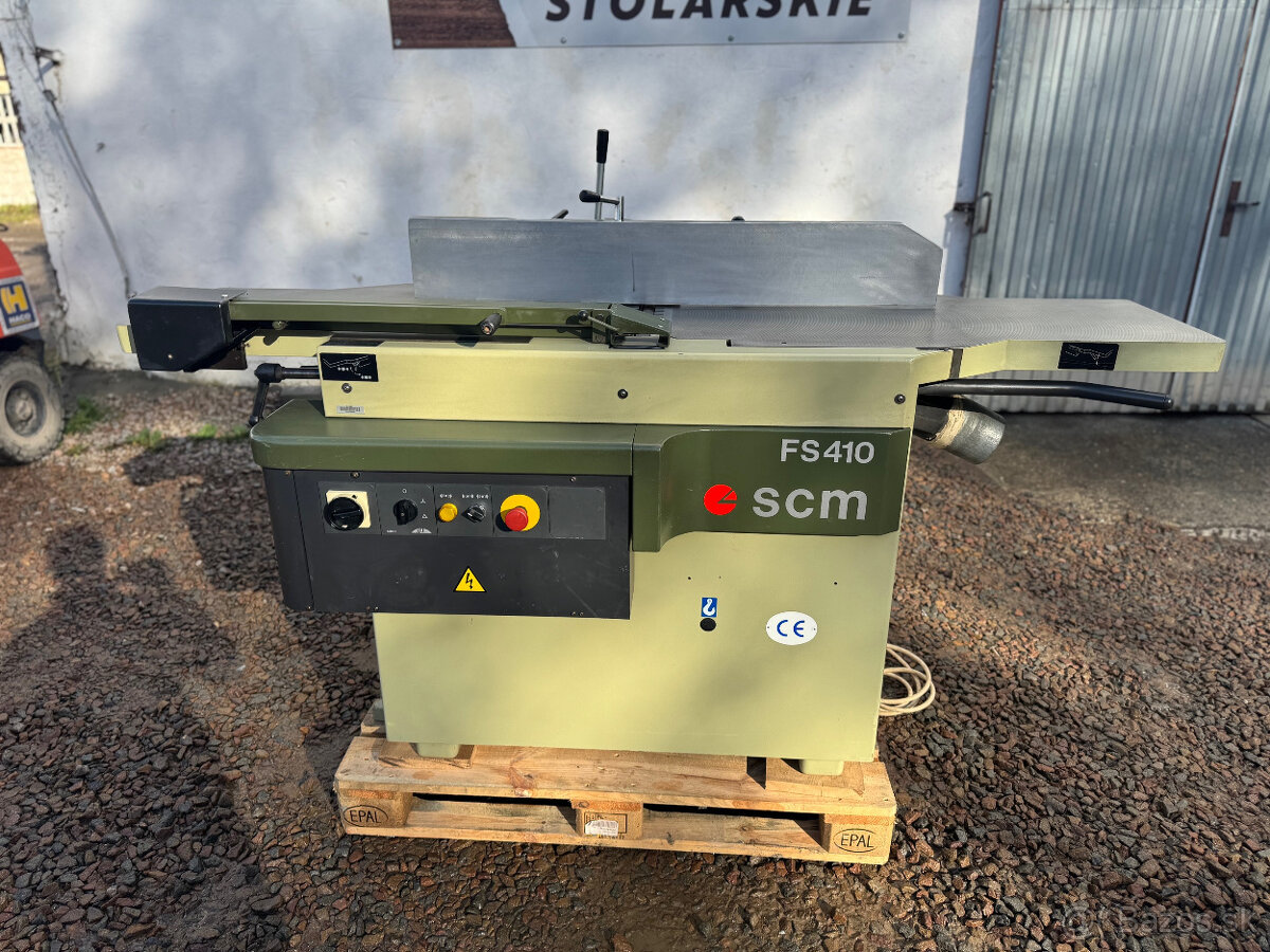 Srovnávačka s protahem SCM FS 410s vrtačkou - 4