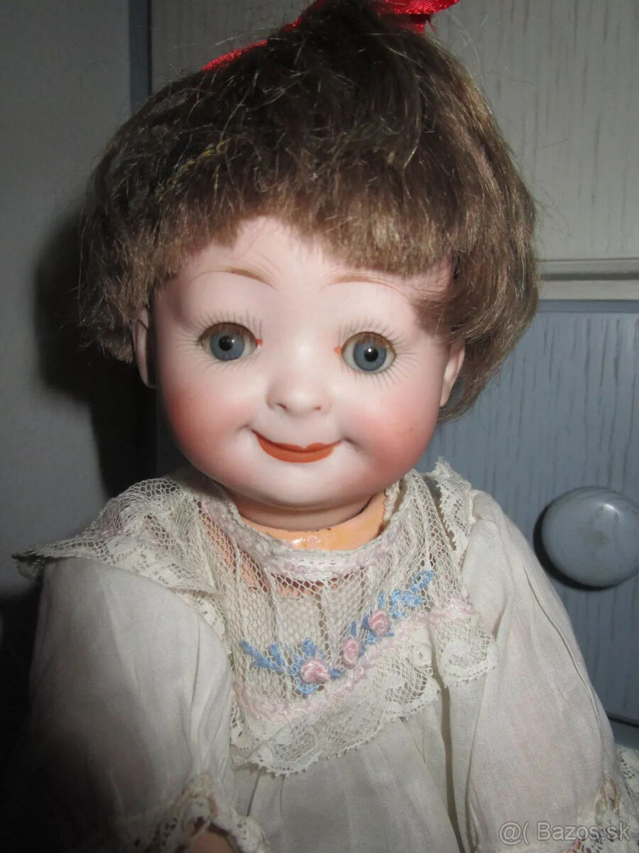 Vzácna STAROŽITNÁ porcelánová forma na bábiku 173-1 od Herte - 4