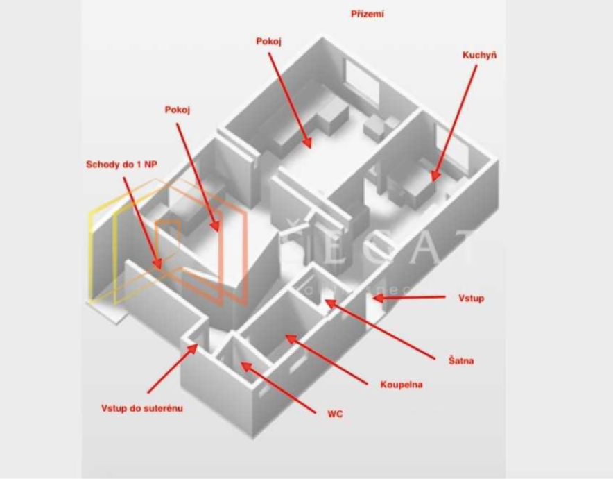 Prodejdvou domů v Pustějově okr. Nový Jičín. - 4