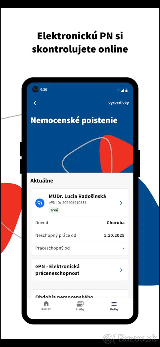 Pomoc s nastavením novej aplikácie Sociálna poisťovňa - 4