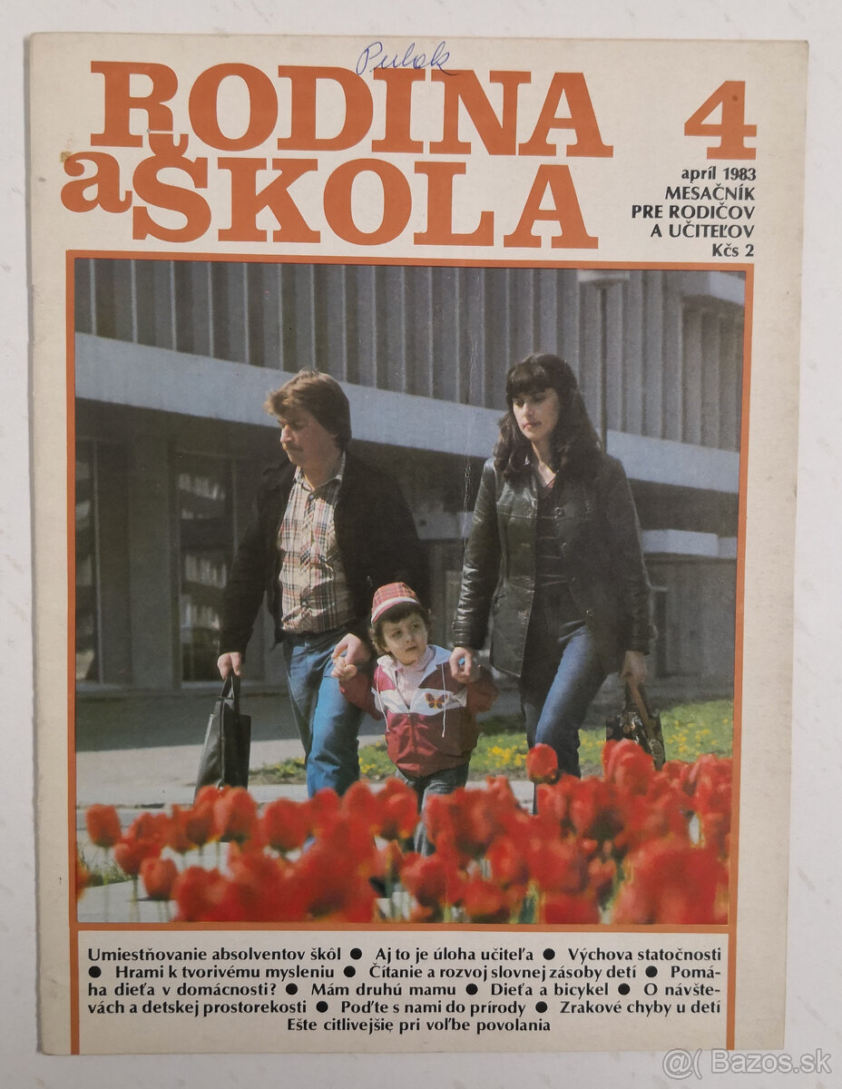 Retro časopisy Rodina a škola - 4