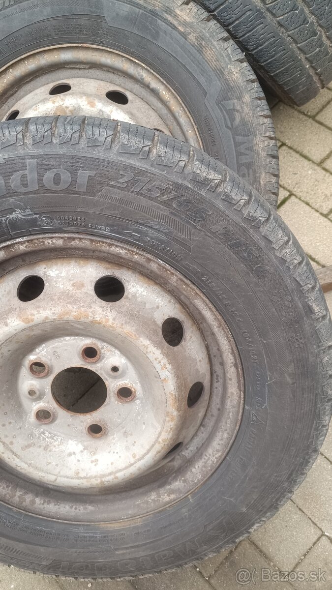 Pneumatiky 215/65 r 15c zimne - 4