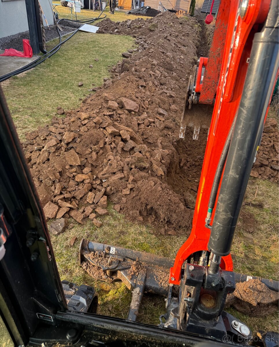 Výkopové práce a úprava terénu - 4