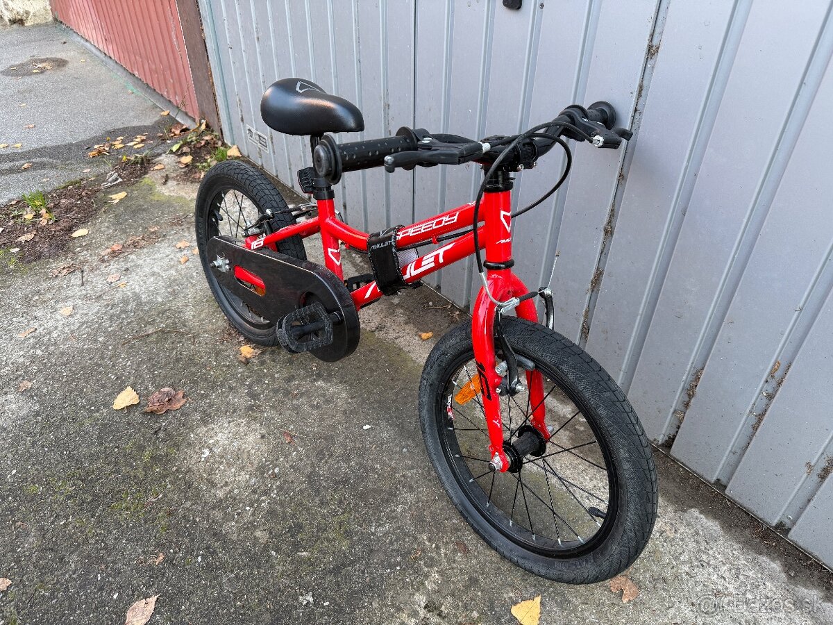 Detský bicykel Amulet veľkosť 16 - 4