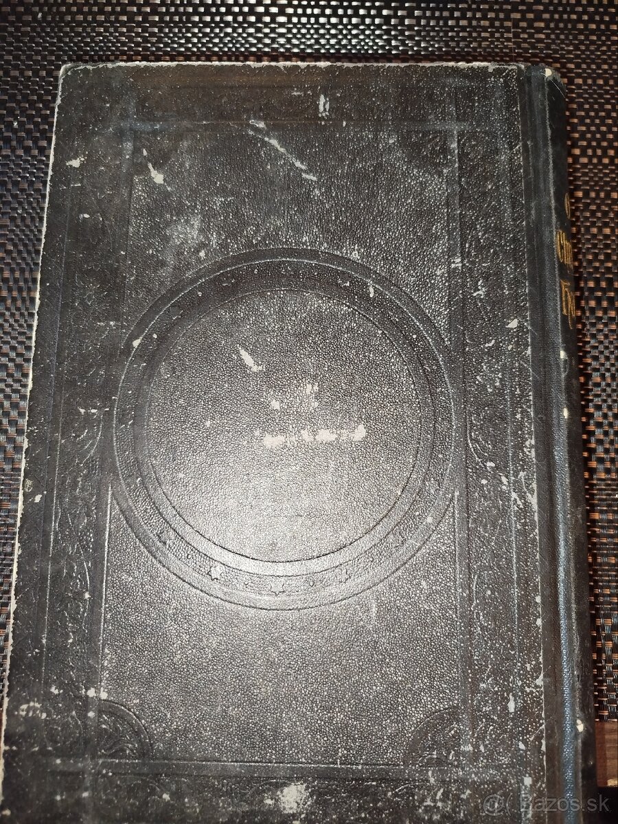 Stara kniha Leonhard Goffine z roku 1921 - 4