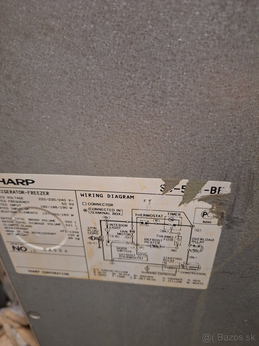 550l chladnička s mrazničkou - 4