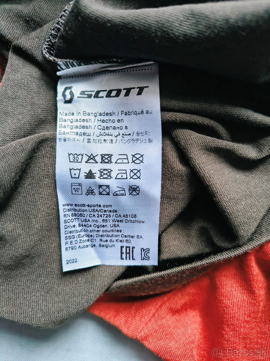 Cyklodres / Tričko Scott Trail flow Dri M - 4