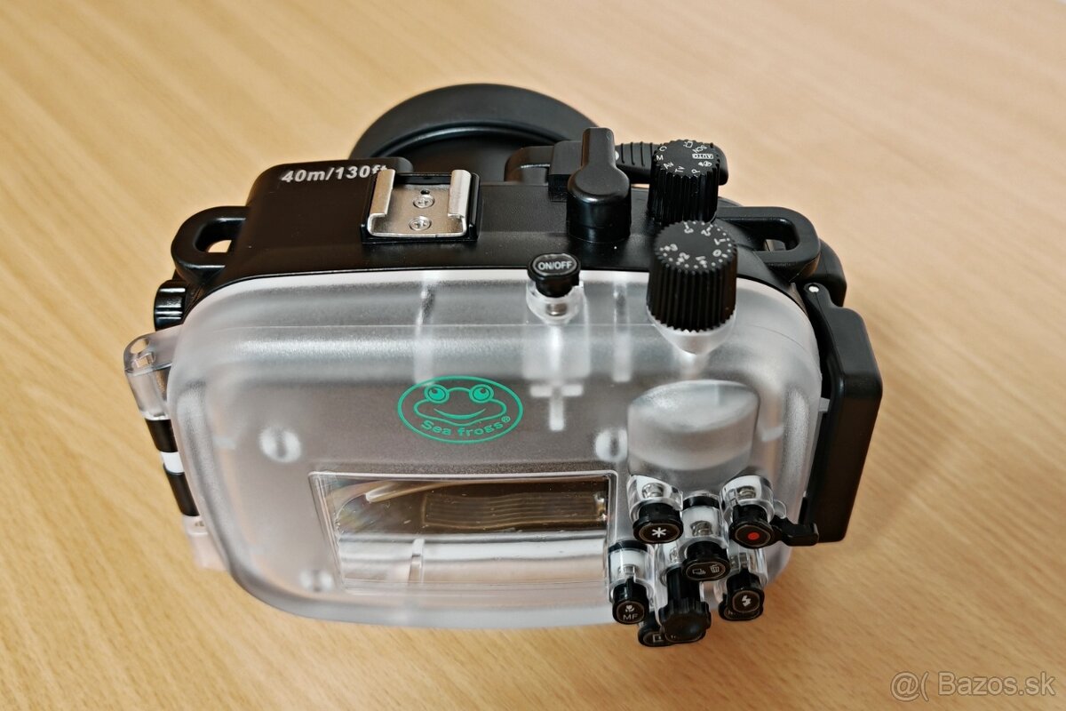 Podvodné puzdro SeaFrogs pre Canon G7X Mark IIl - 4