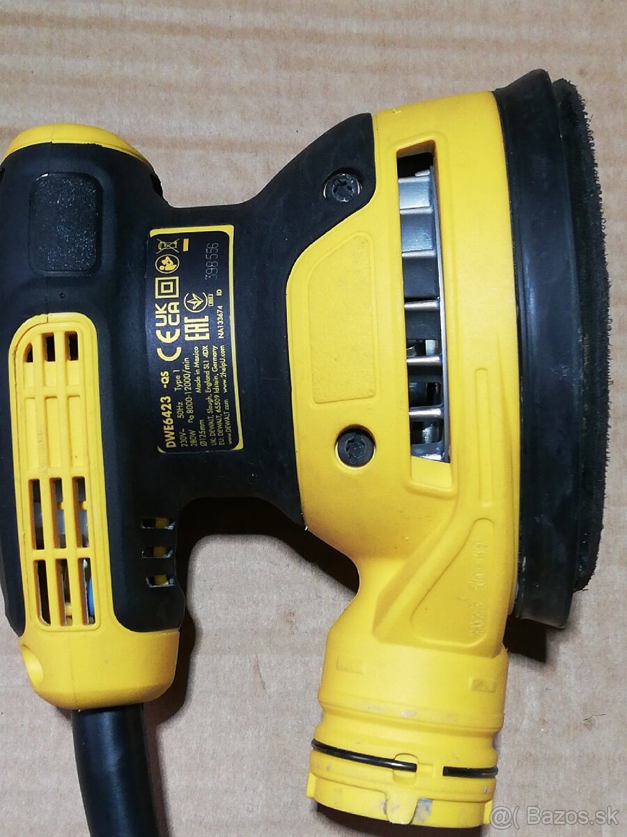 Dewalt excentrická brúska - 4