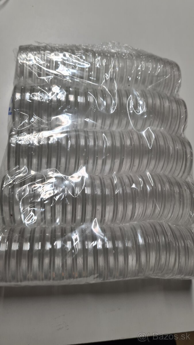 100ks plastových púzdier na mince - 4