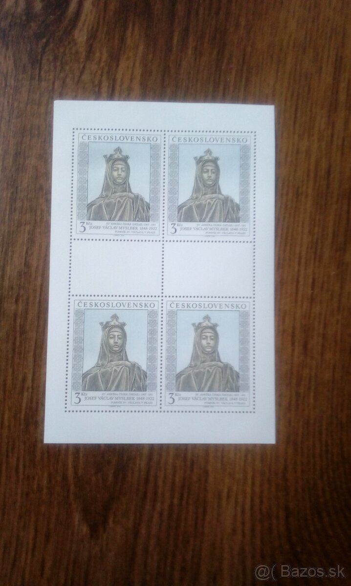 Poštové známky Československo - 4