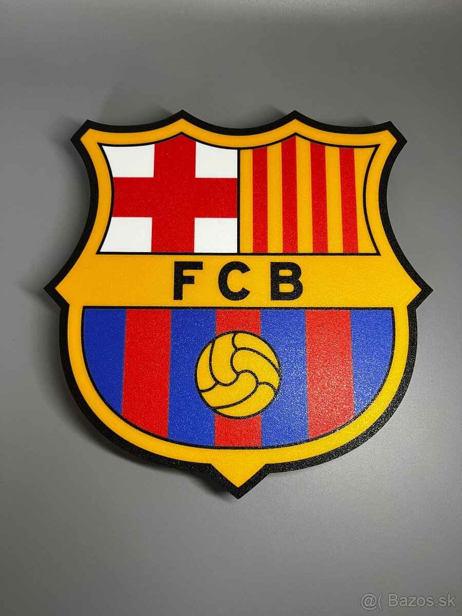 FC Barcelona LED logo lampa - 4