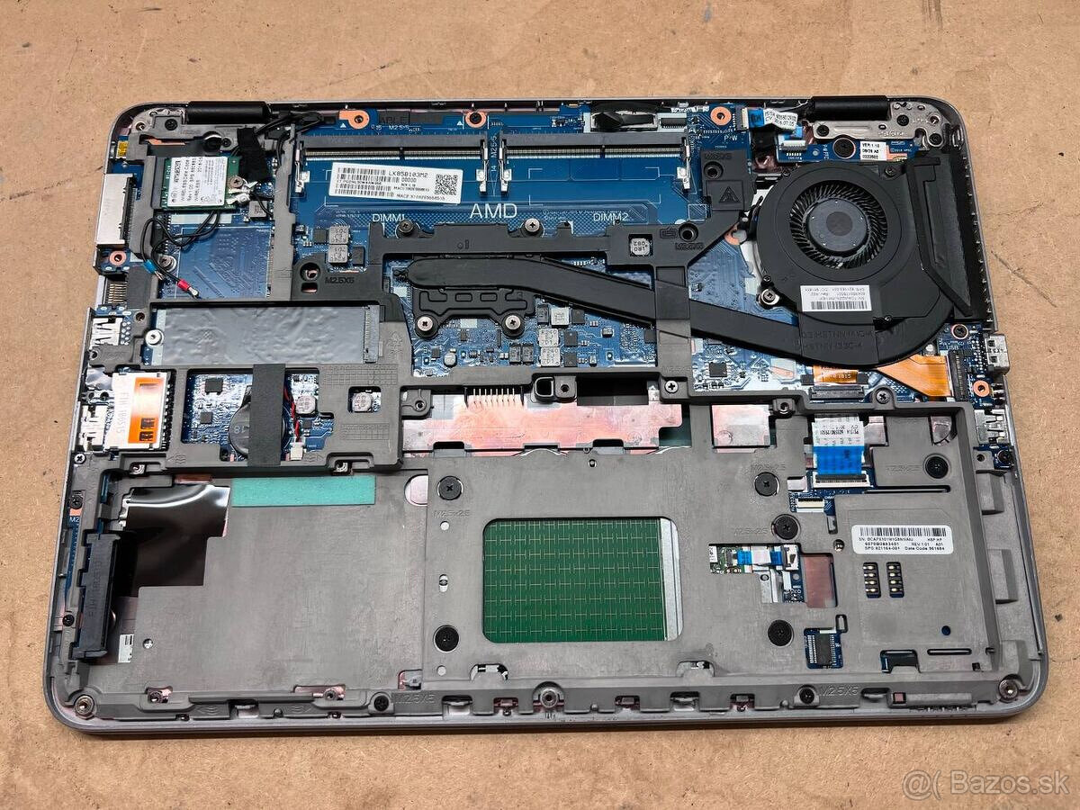 Predám funkčnú použitú matičnú dosku do notebooku HP 745 G4. - 4