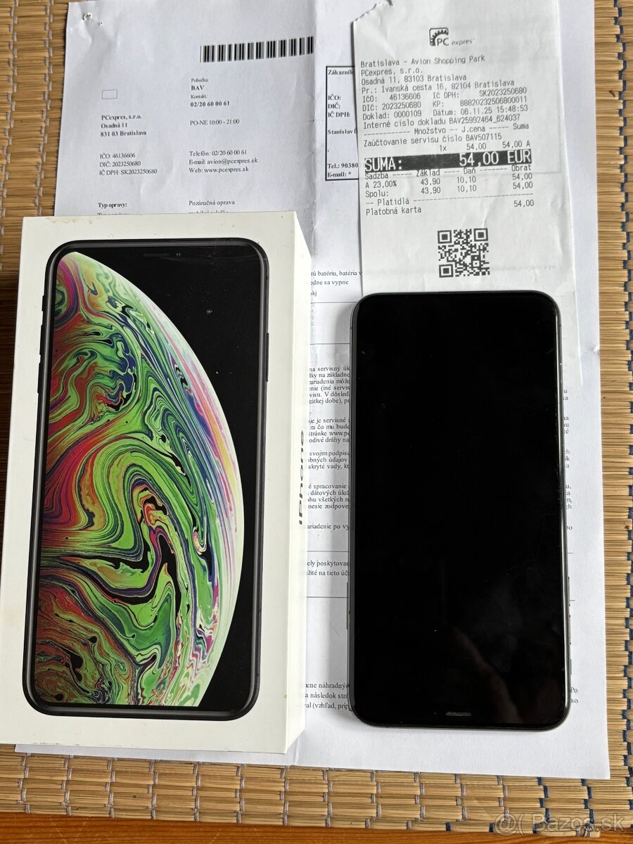 Predam Apple iphone XS Max Space grey 64GB - 4