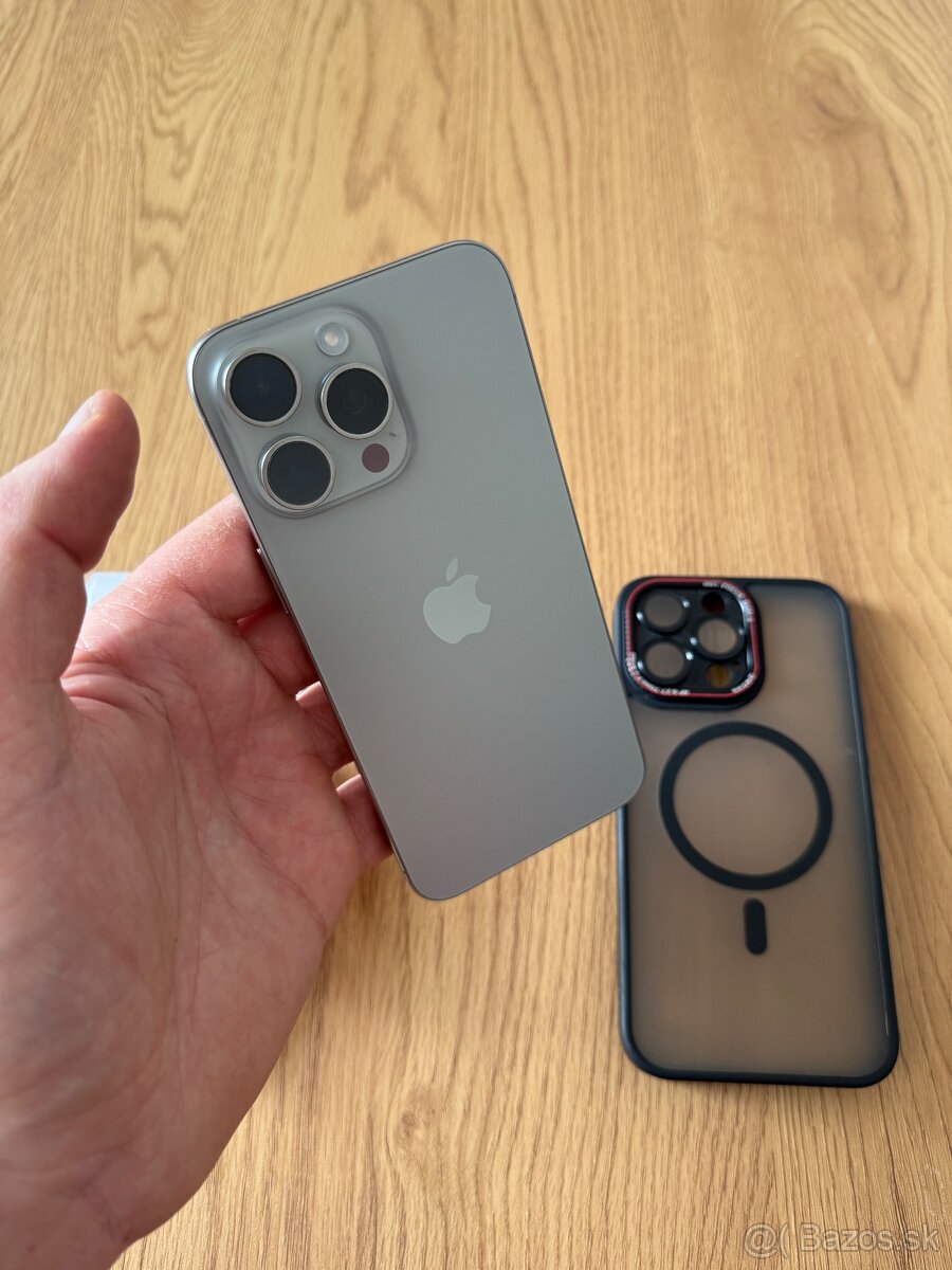 iPhone 15Pro Max 256gb Natural Titanium v záruke - 4