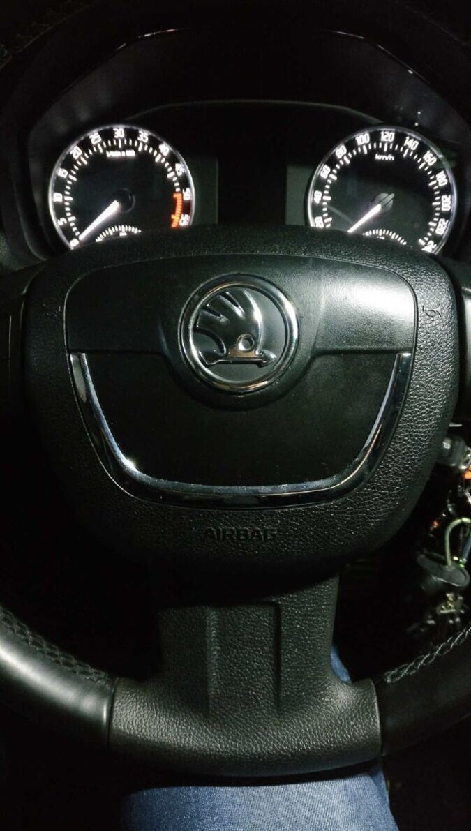 SKODA LOGO ZNAK DO VOLANTU - 4