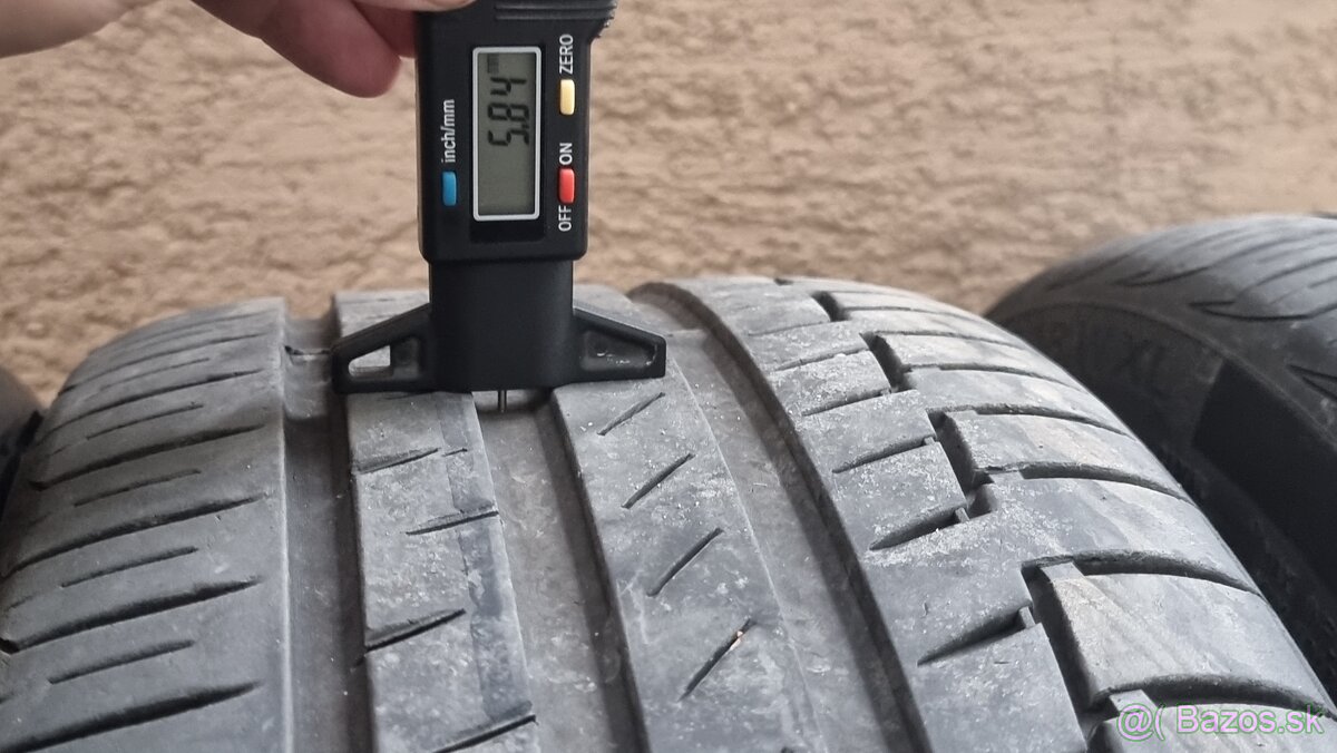 Predám letné pneumatiky Continental PremiumContact 225/40r18 - 4