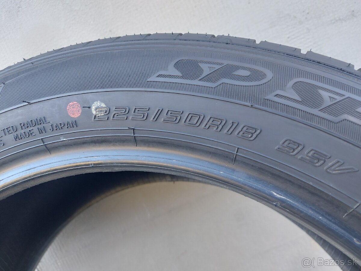 4ks NOVÉ 225/50r18 95V DUNLOP, DOT2025 - 4