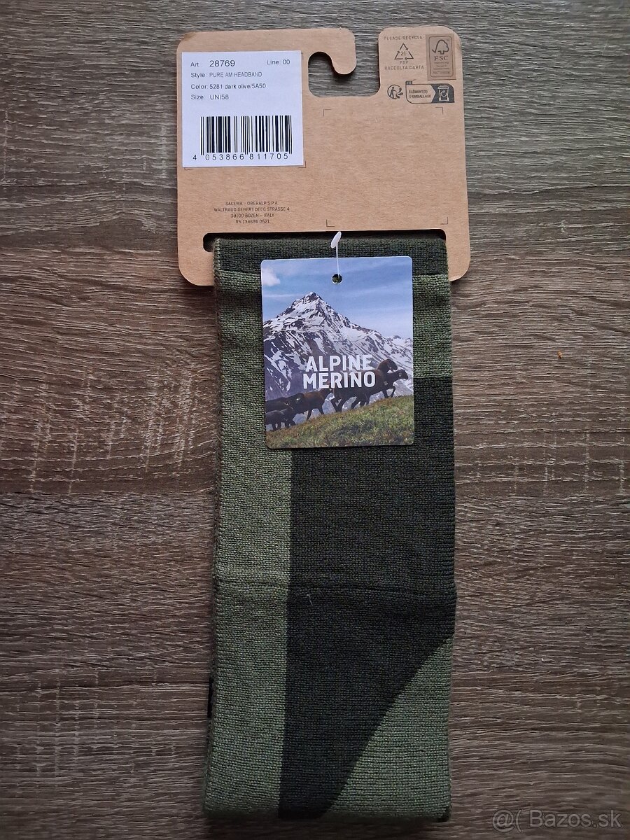Čelenka Salewa merino uni - 4