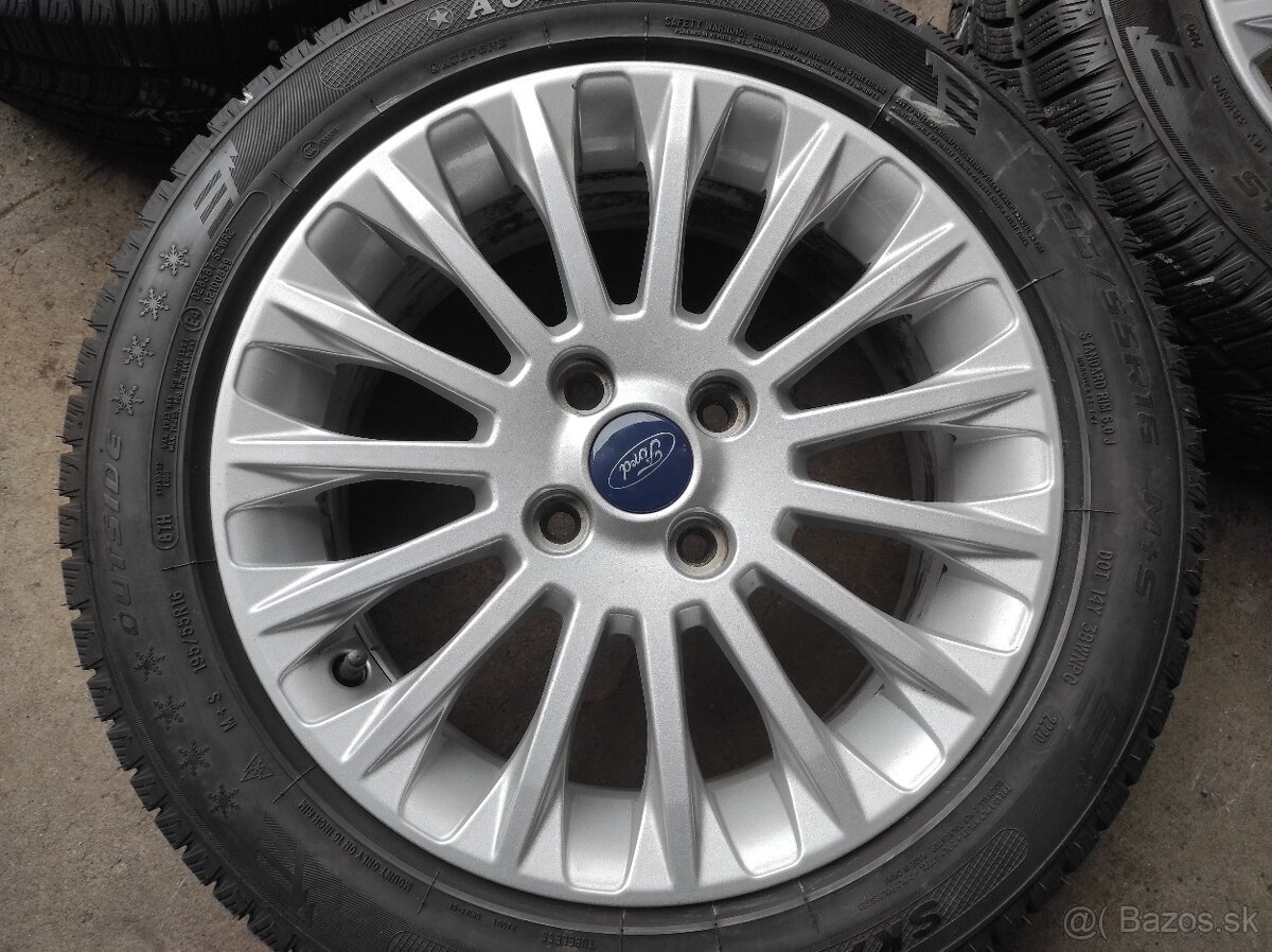 Zimná sada 16" 4x108 Ford B-Max 195/55 R16 - 4