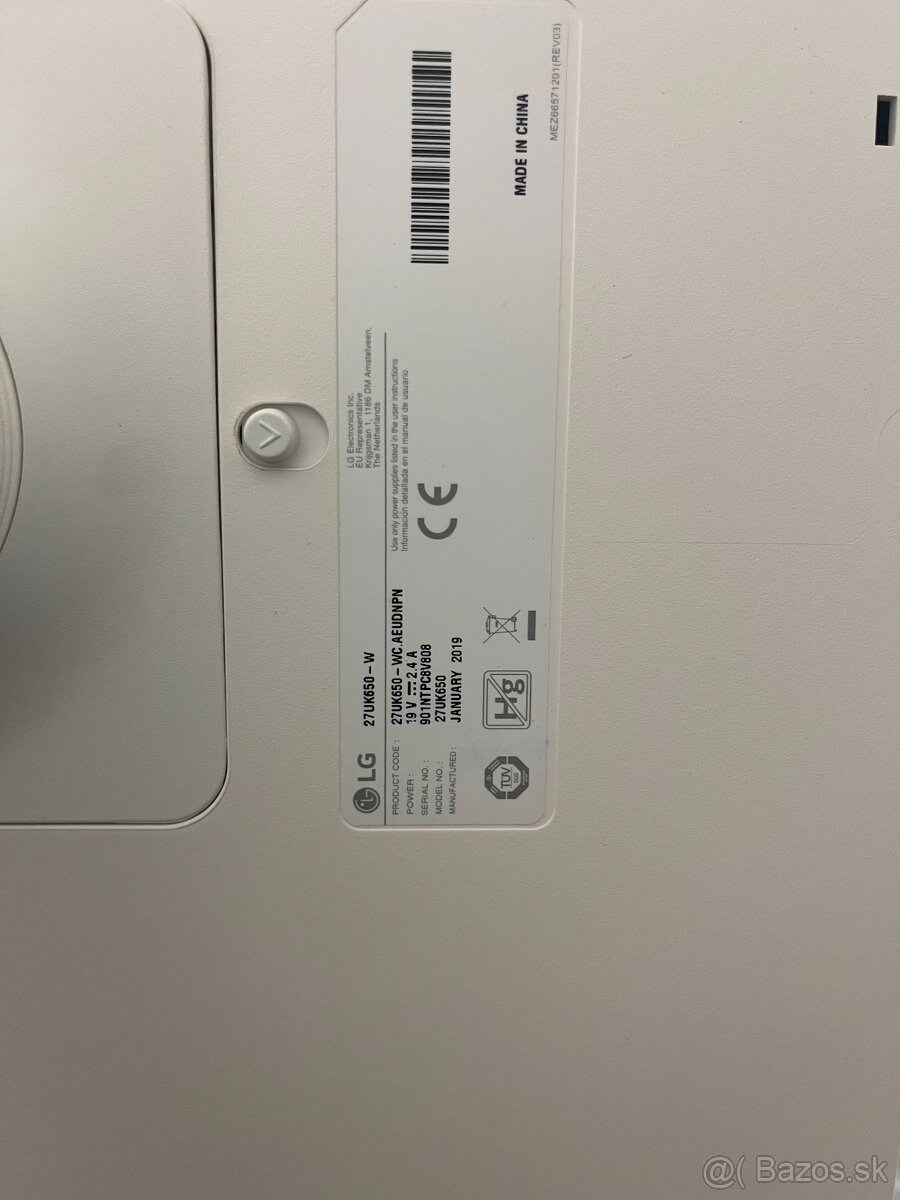 27'' LG 27UK650 monitor - 4