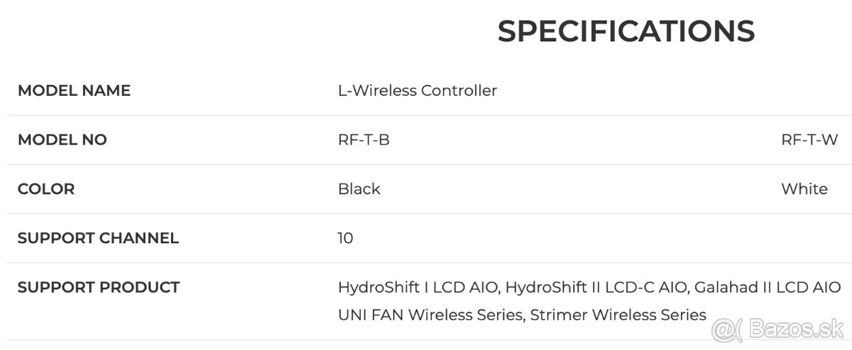 Predám LIAN LI L-Wireless Controller - 4