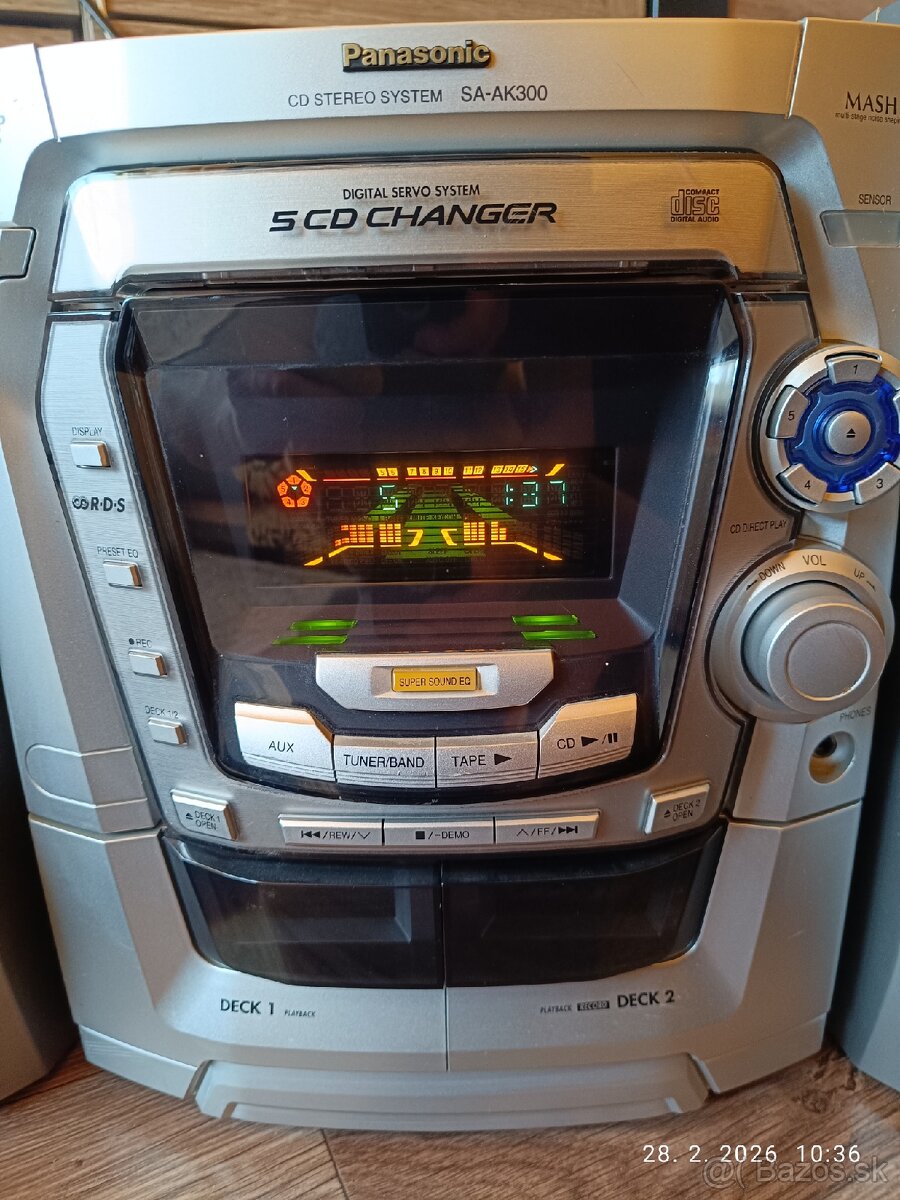 PANASONIC SA-AK300 + repro PANASONIC SB-AK45 - 4