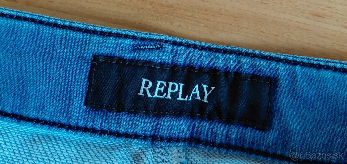 Replay bledomodré streč - 4