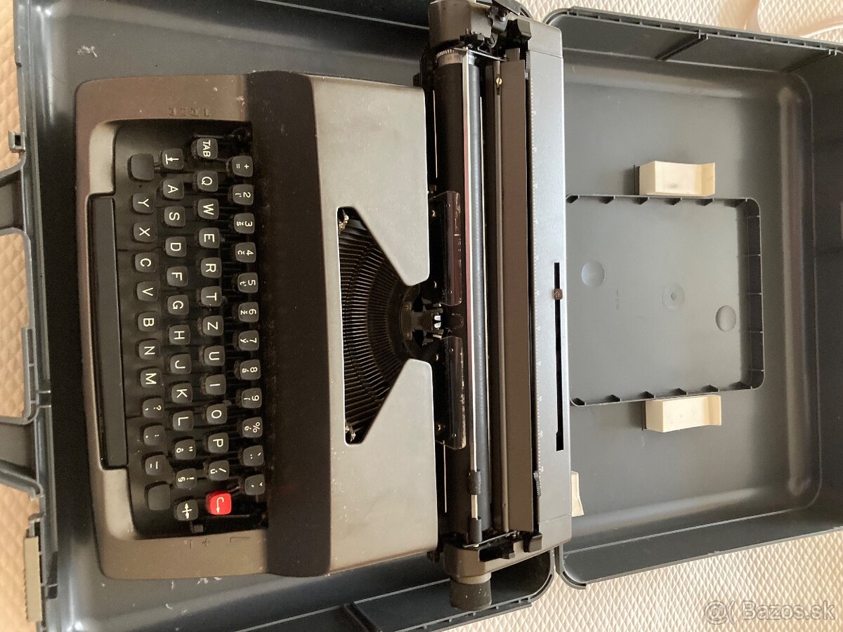 Šijací stroj, Písací stroj - 4