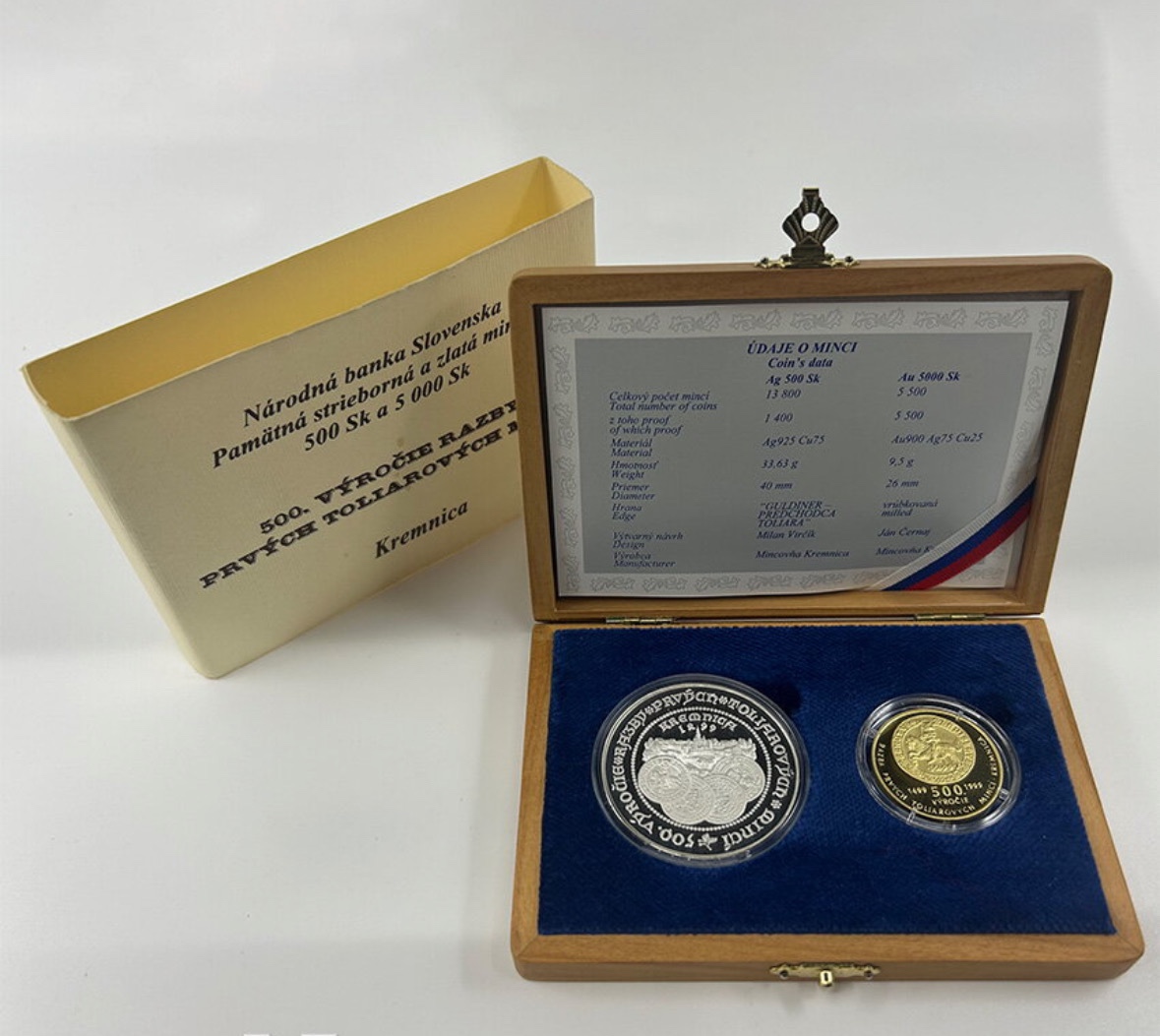 Kúpim dvojičky NBS proof AG+AU - 4