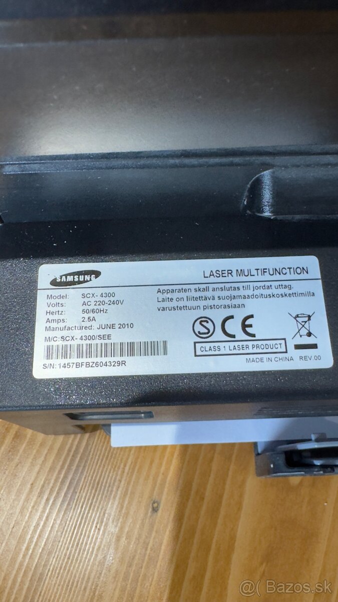 laserová multifunkčná tlačiareň samsung - 4