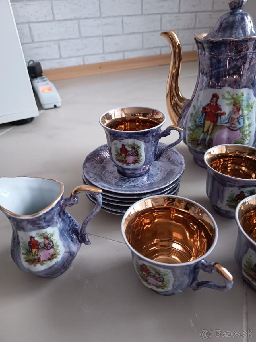 Čajová súprava walbrzych porcelán - 4