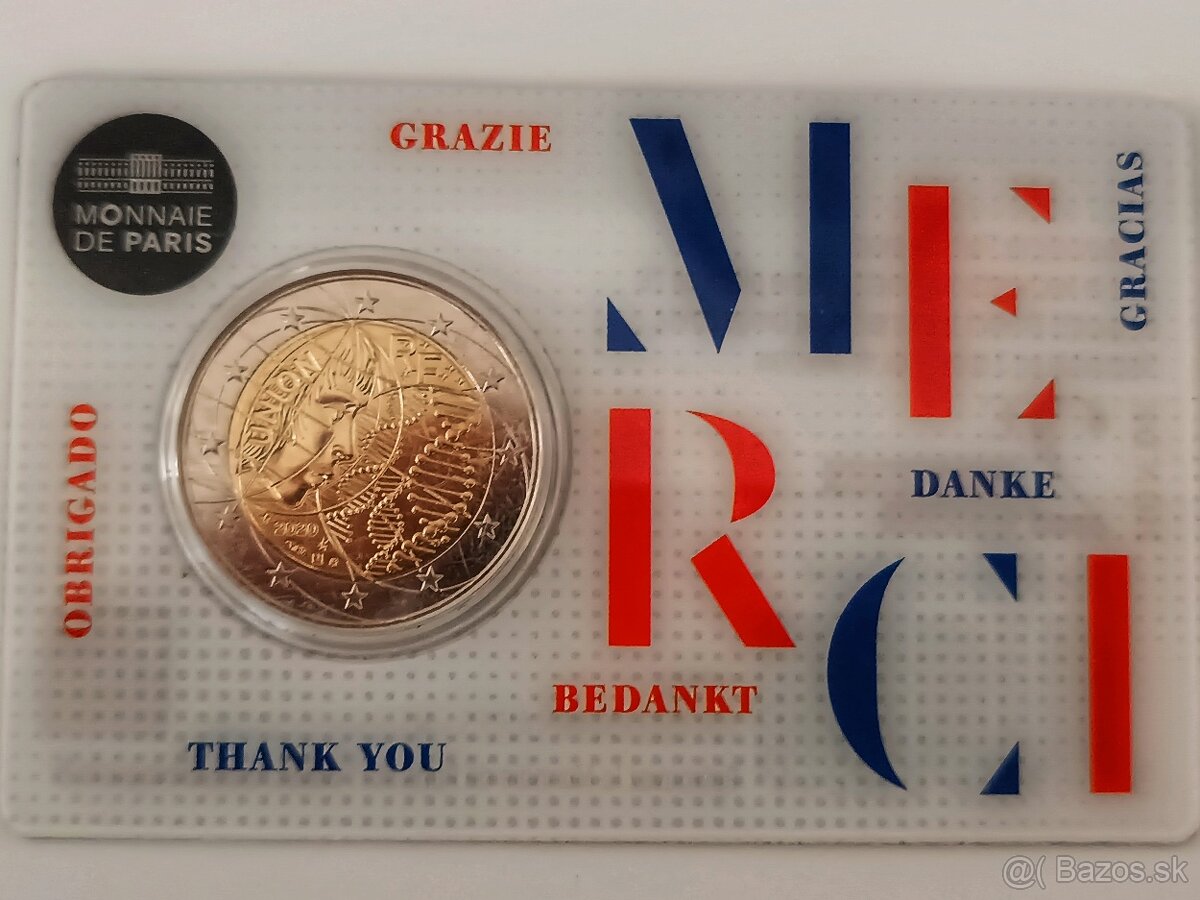 Francúzsko 2020 Research ,2€ euro - 4