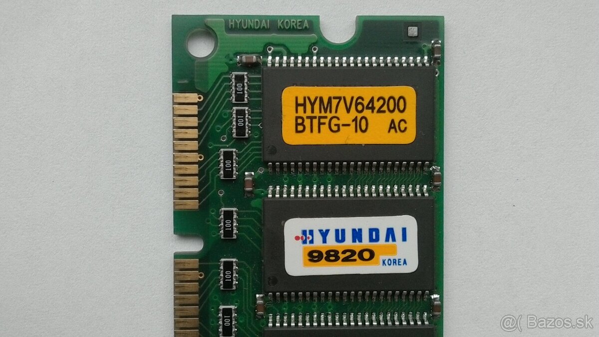 predam SDRAM 64 MB a 16MB 168 pin - 4