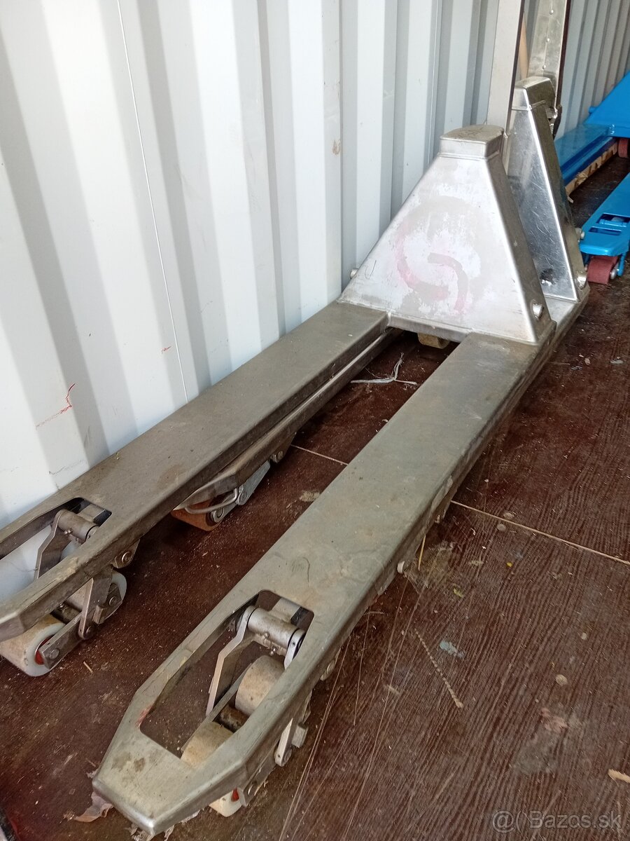 Nerezový paletový vozík - 4