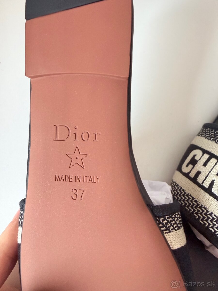 Christian Dior D-Way šľapky - 4