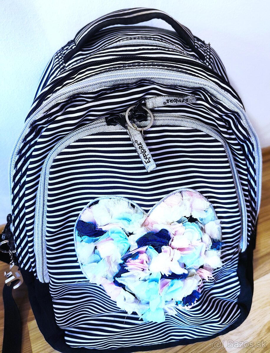2 KVALITNÉ ZNAČKOVÉ šKOLSKÉ BATOHY v 1-EXPLORE 2v1 - 4