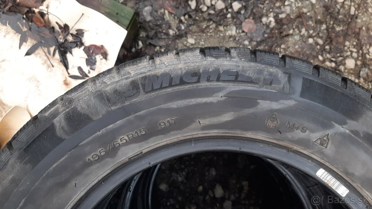195/65r15 91T Michelin zimne - 4