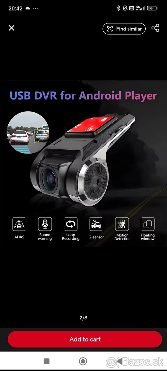 Predná a zadná kamera – komplet set VW/Š - 4