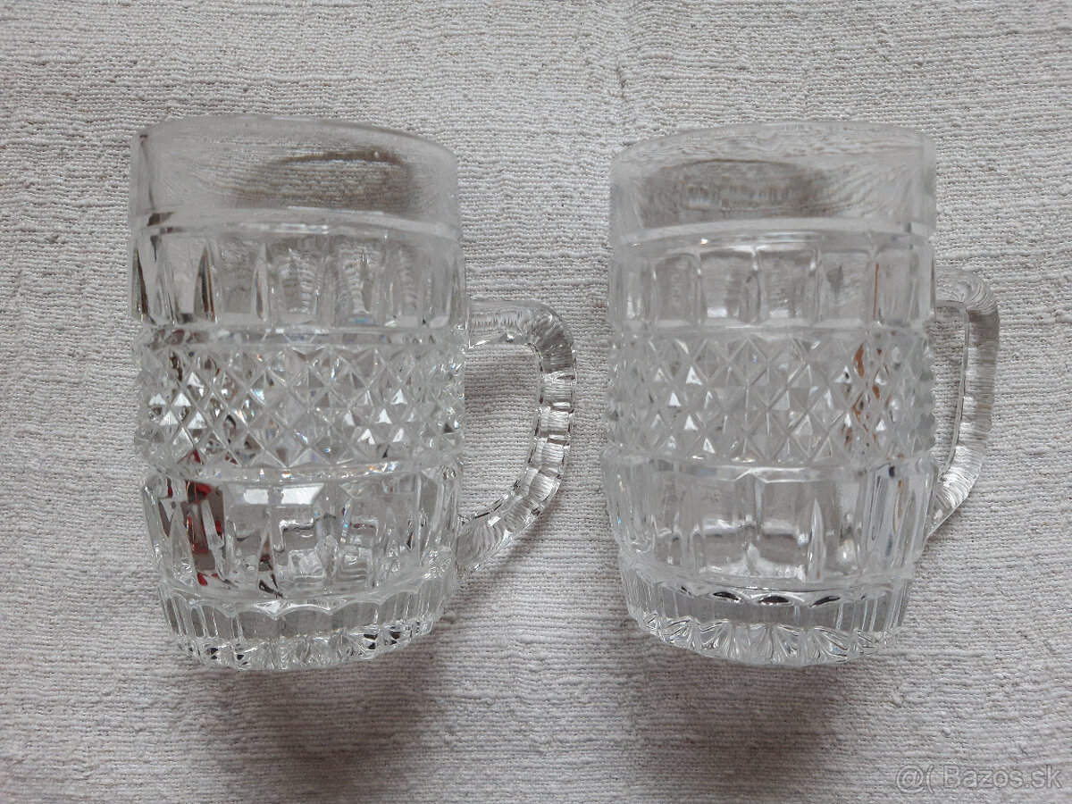 Retro vázy a poháre - 4