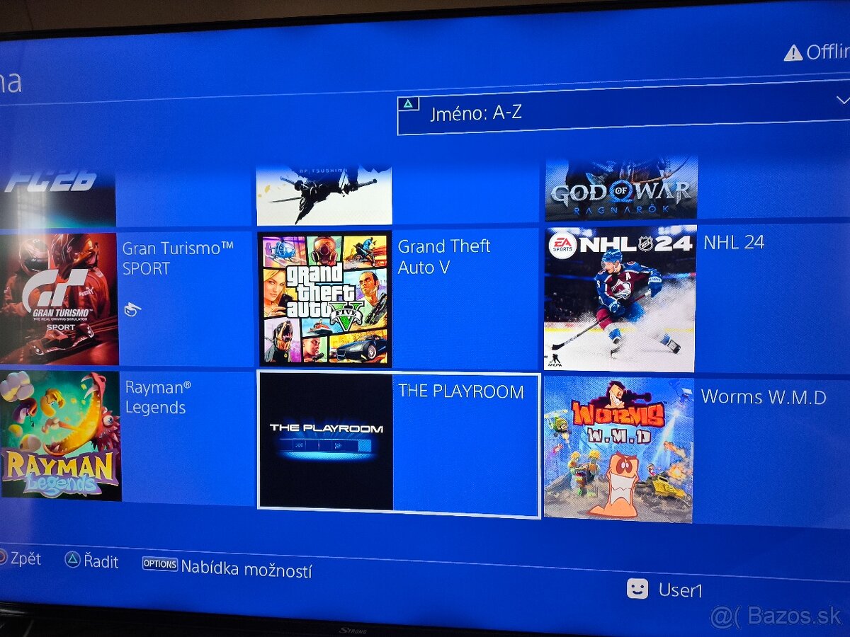 GoldHEN SONY PlayStation slim + 2x ovládač + taška - 4